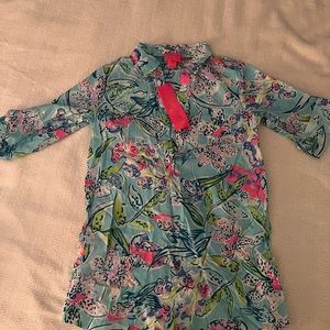 Brand new with tags KIDS Lilly Pulitzer cover up